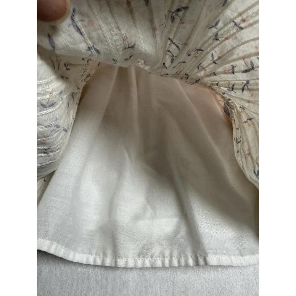 Catherine Malandrino Floral Tiered Size 5T Girls Sleeveless Dress
